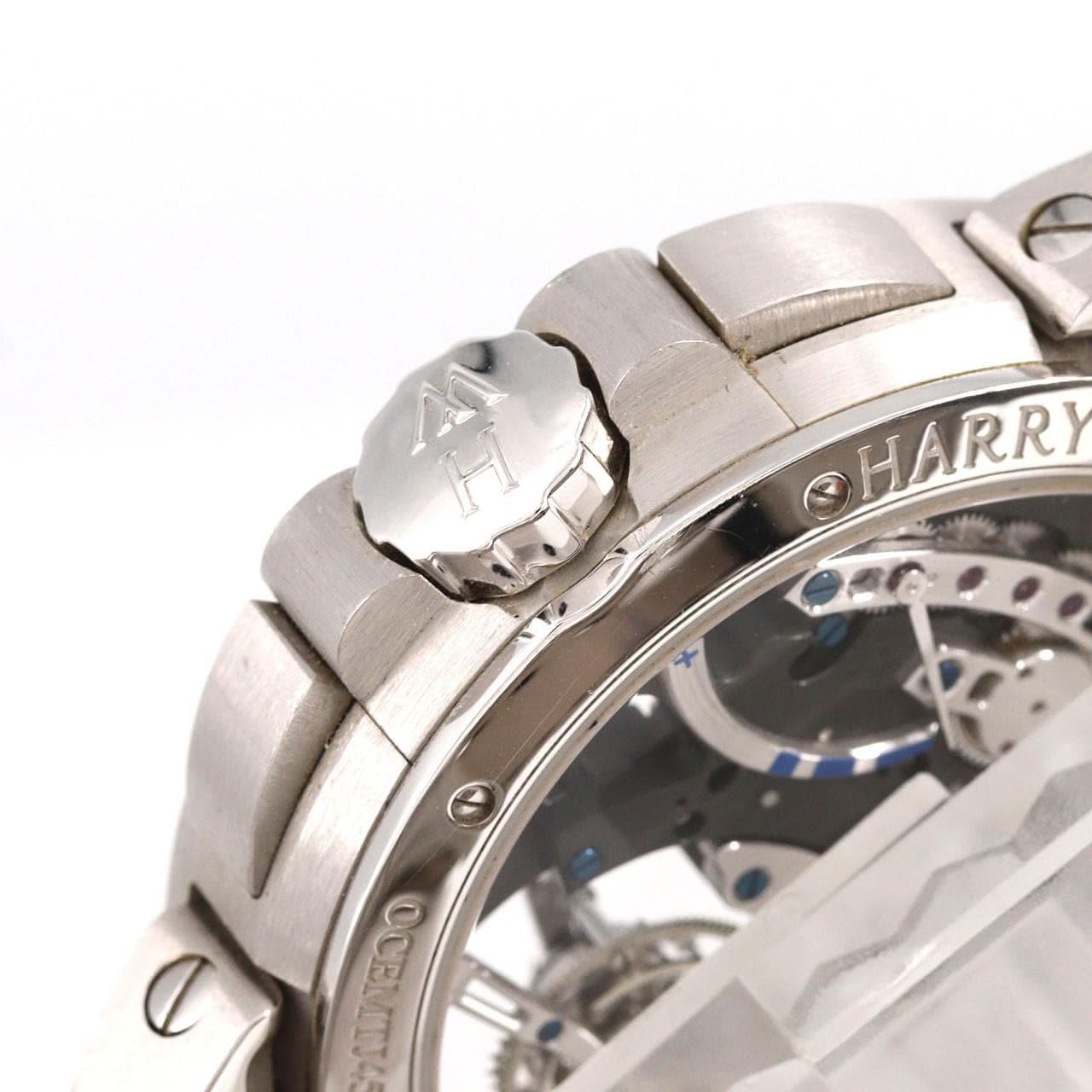 ハリーウィンストン オーシャントゥールビヨンジャンピングアワー WG OCEMTJ45WW001 WG 手巻