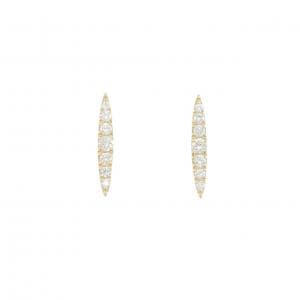 【リメイク】K18YG ダイヤモンド ピアス 0.30CT