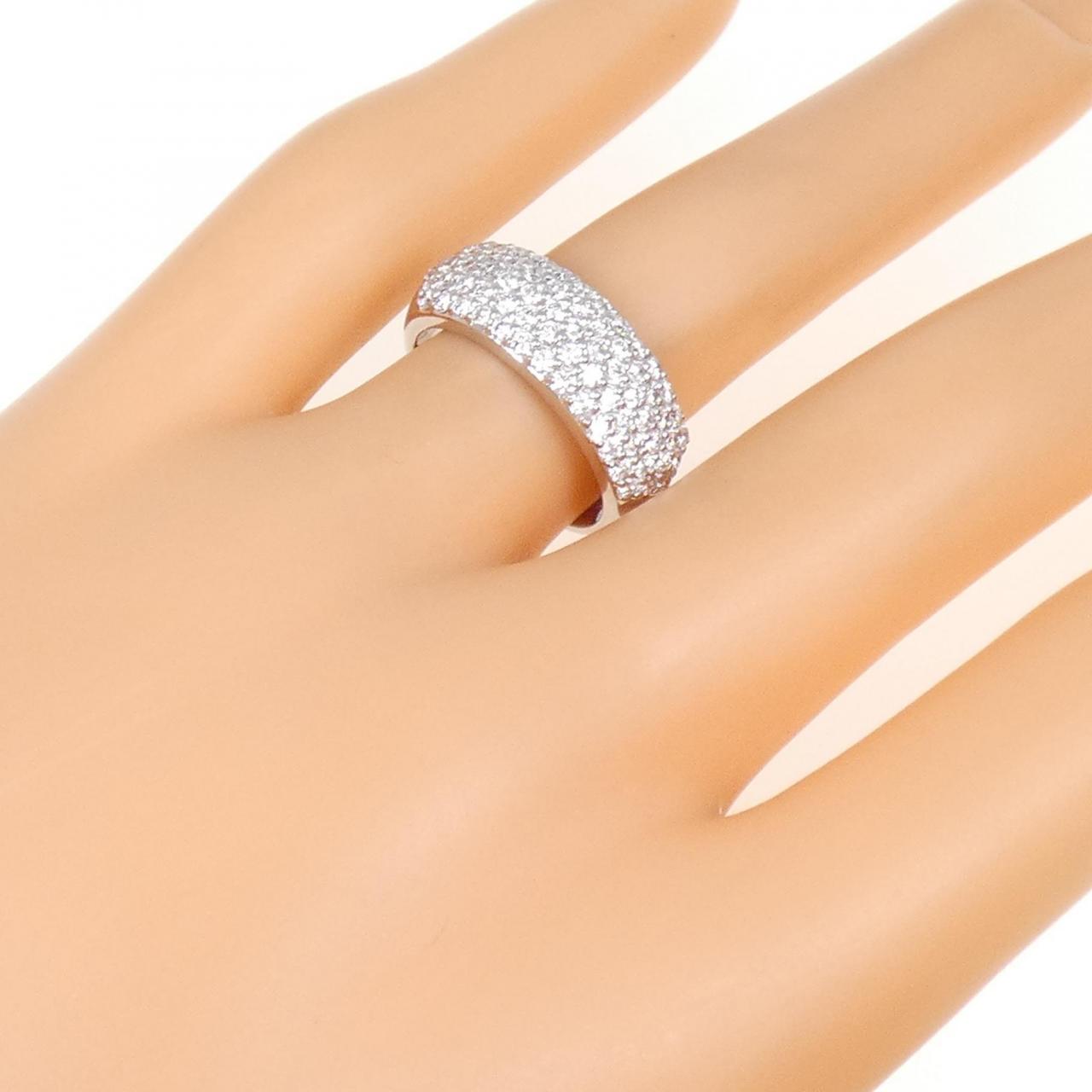 PT パヴェ ダイヤモンド リング 1.00CT