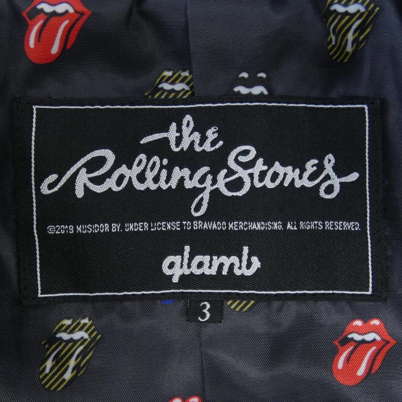 グラム GLAMB ROLLING STONES レザーライダースジャケット