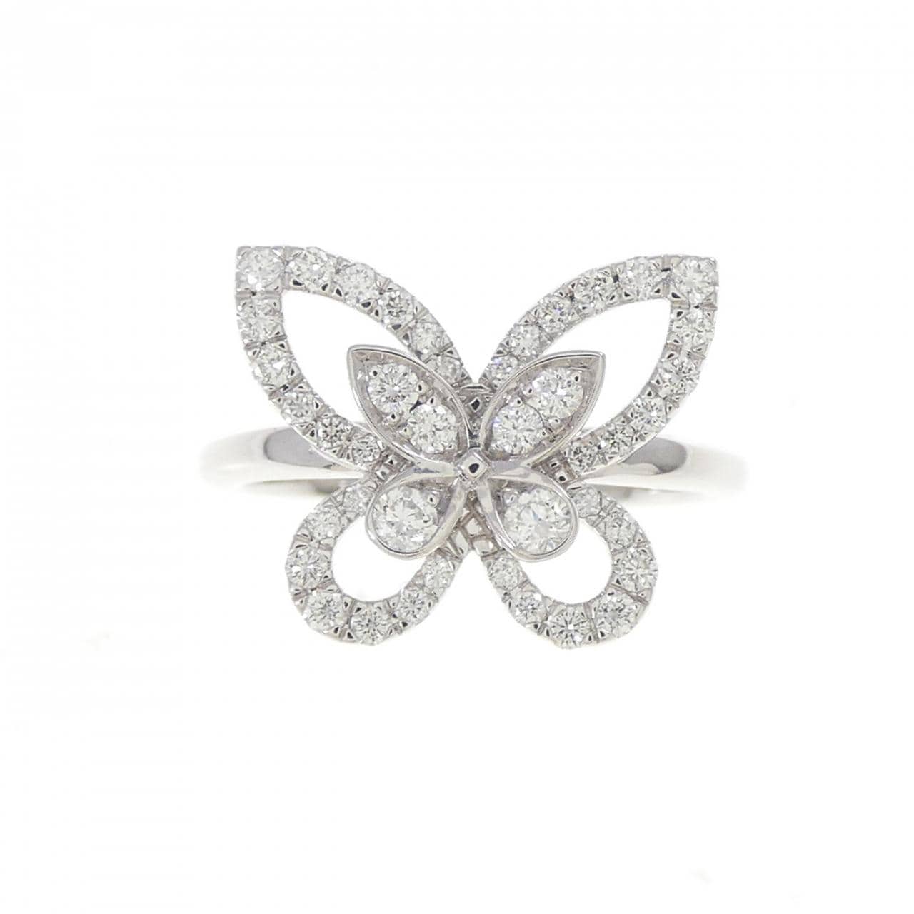 グラフ バタフライ シルエット ミニ リング