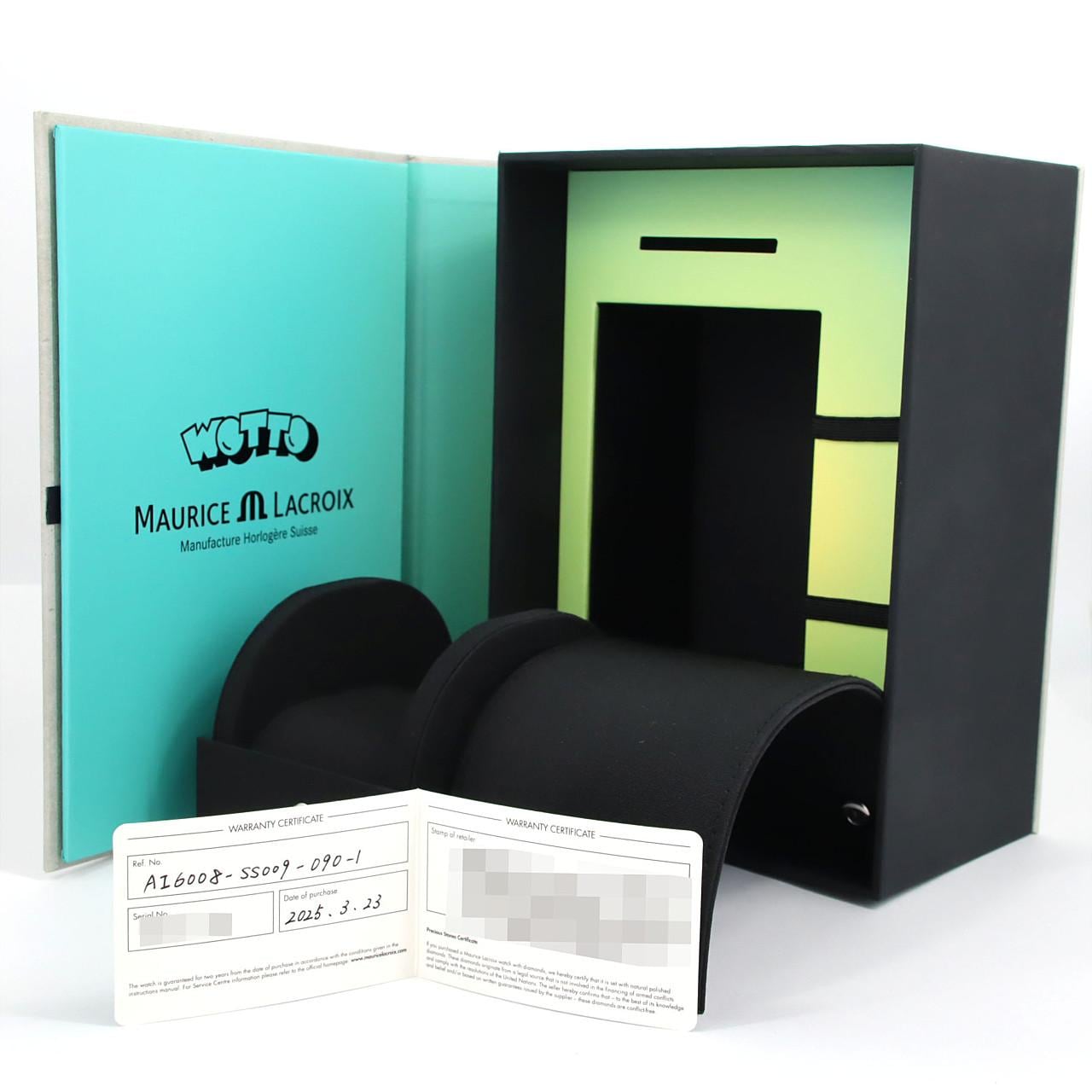 モーリス･ラクロア アイコンオートマティック“ワット”LTD AI6008-SS009-090-1 SS 自動巻