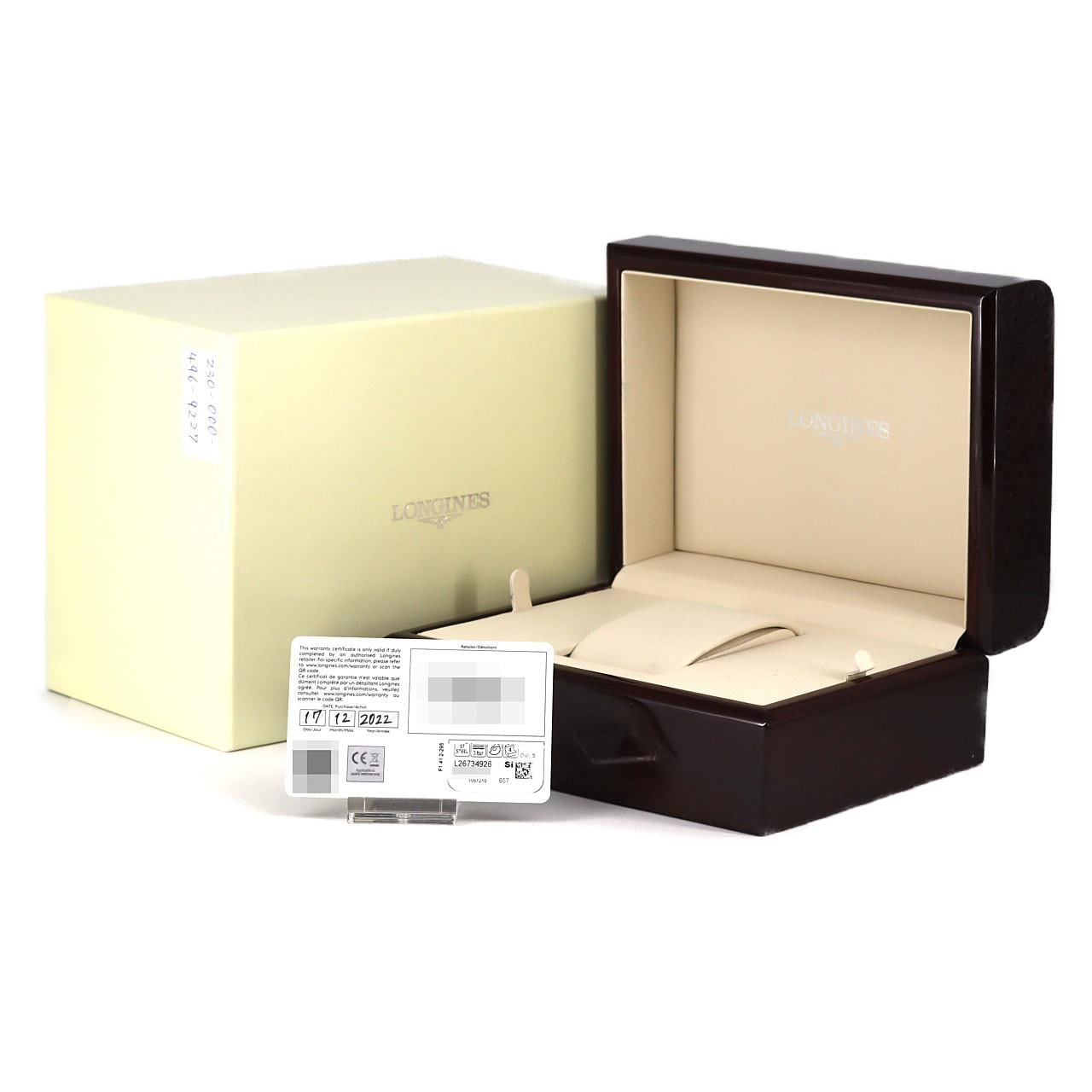 ロンジン マスターコレクションクロノムーンフェイズ L2.673.4.92.6 SS 自動巻