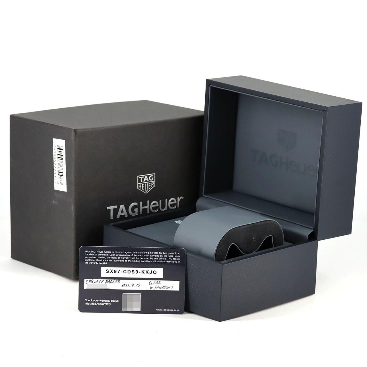 タグ･ホイヤー カレラ･キャリバーホイヤー02クロノGMT CBG2A1Z.BA0658 SS 自動巻