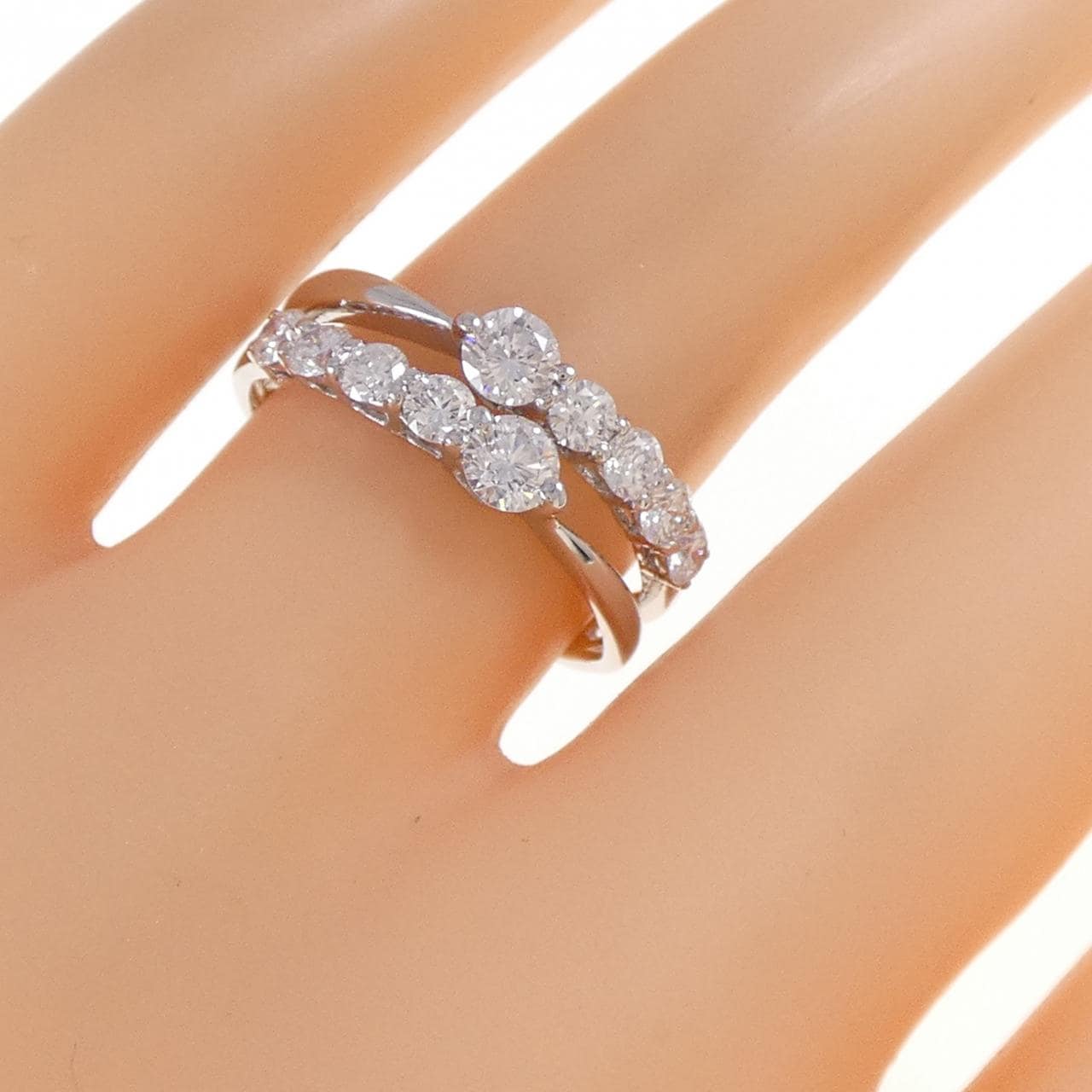 PT900 ダイヤモンド リング 0.939CT