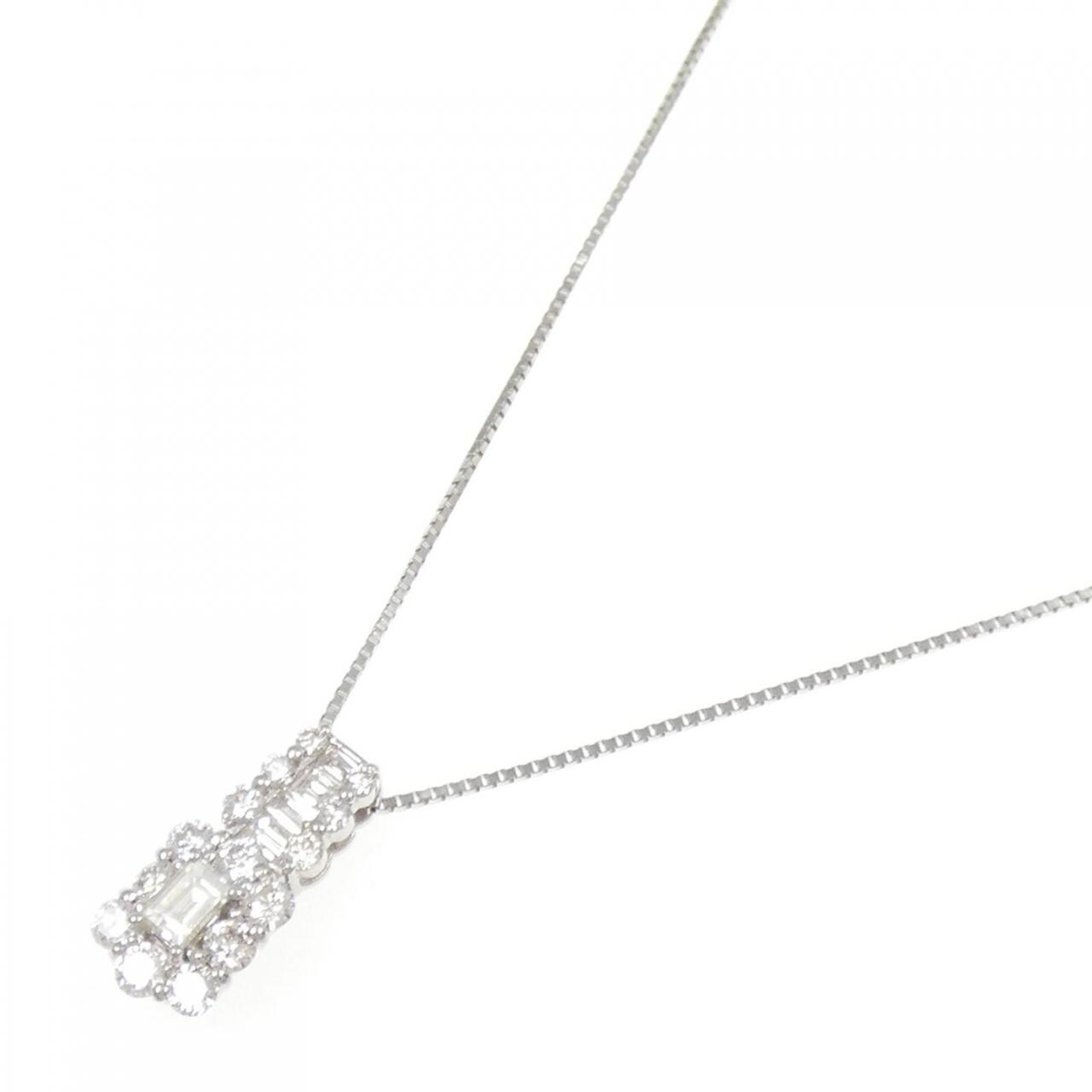 PT900/PT850 ダイヤモンド ネックレス 0.70CT