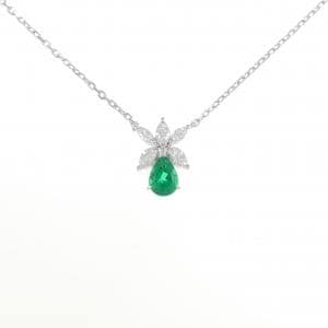 ミキモト エメラルド ネックレス 0.67CT
