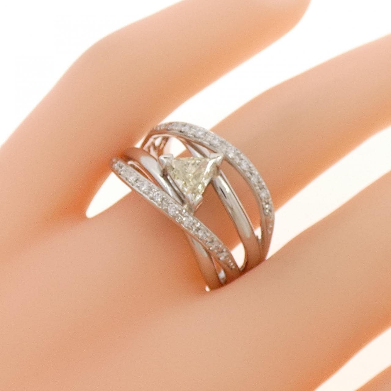 PT900 ダイヤモンド リング 0.513CT