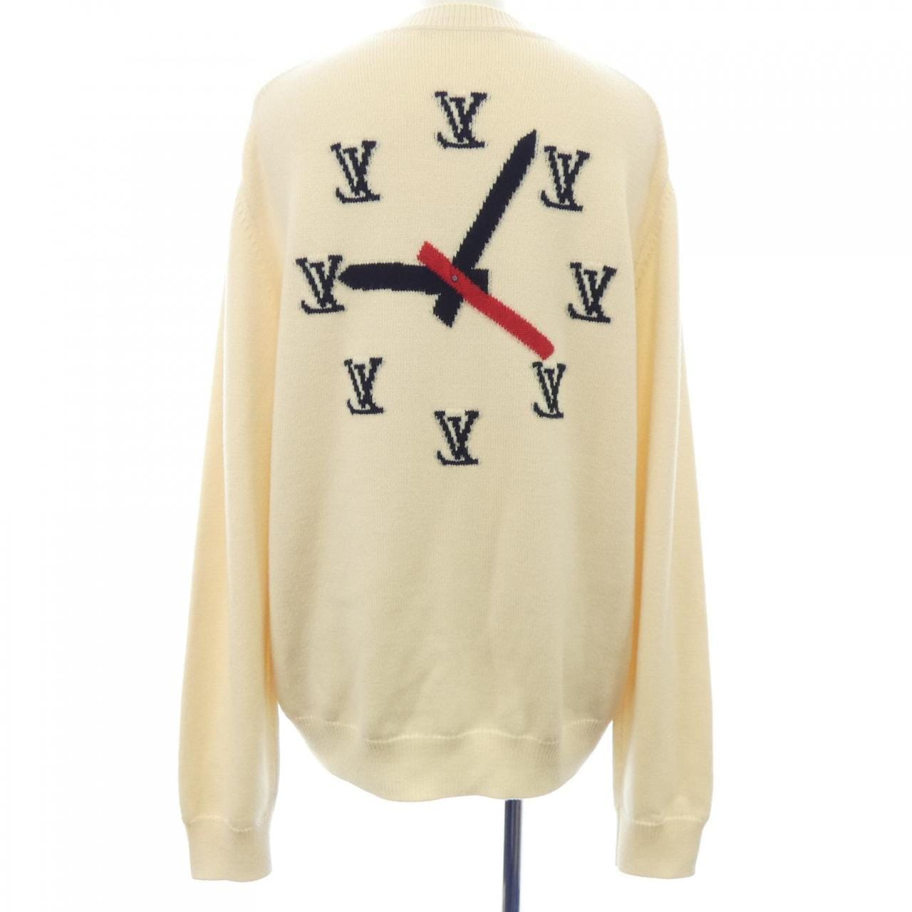 ルイヴィトン LOUIS VUITTON クロックインタルシアプルオーバー HKN78WZLL ニット