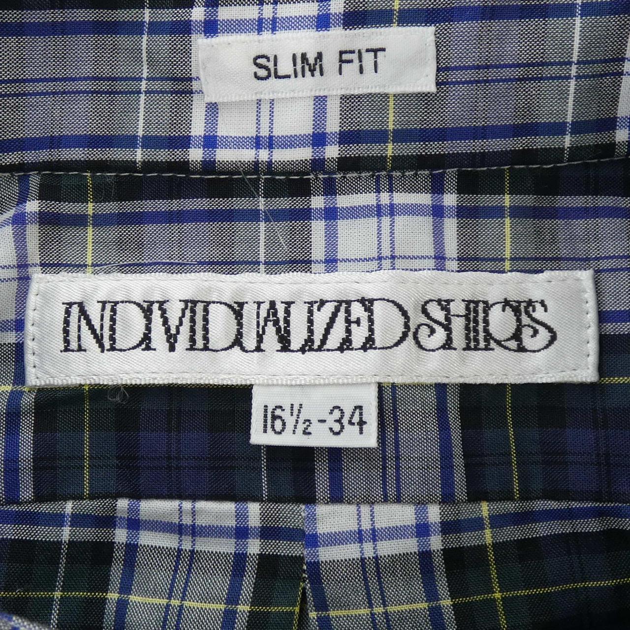 靛藍色襯衫INDIVIDUALIZED SHIRT襯衫