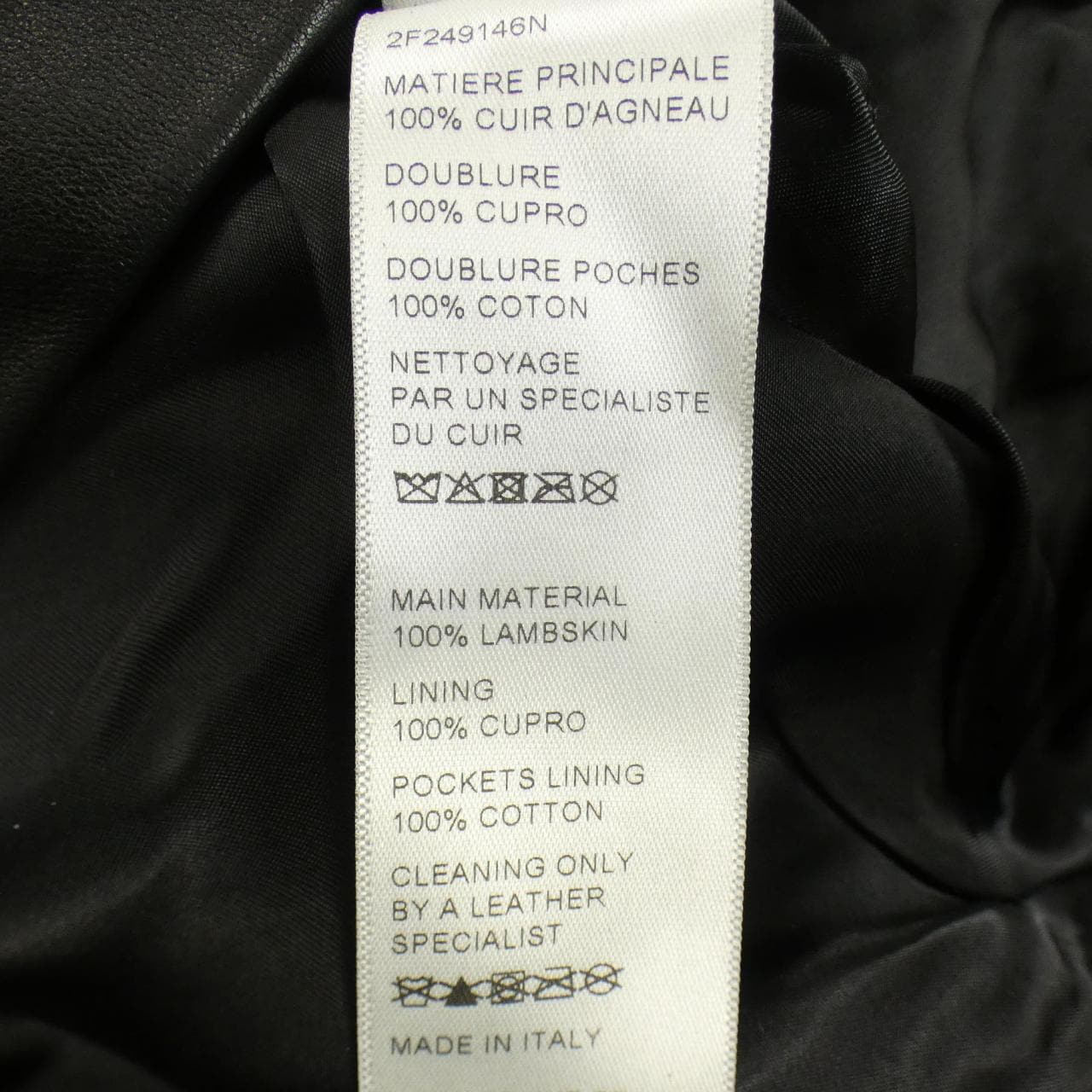 セリーヌ CELINE 2F249146N レザージャケット