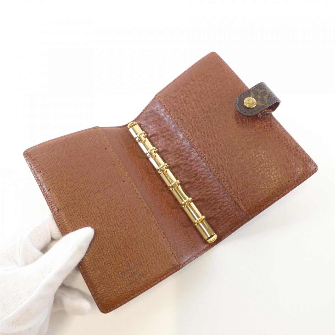 LOUIS VUITTON Monogram Agenda PM R20005收纳夹