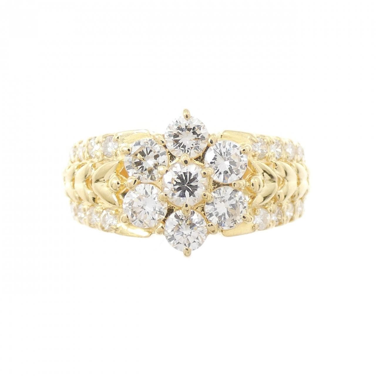 K18YG ダイヤモンド リング 1.00CT