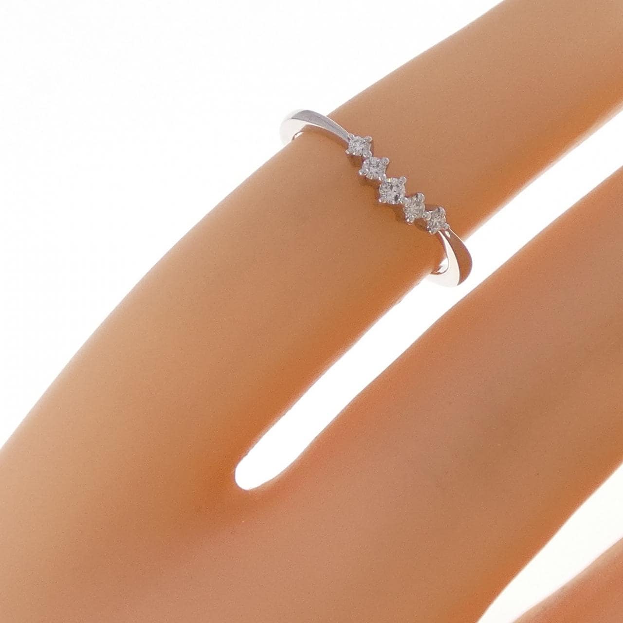 ヴァンドーム ダイヤモンド ピンキーリング