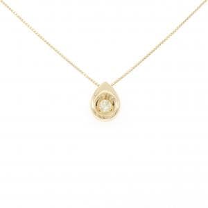 K18YG ダイヤモンド ネックレス 0.20CT