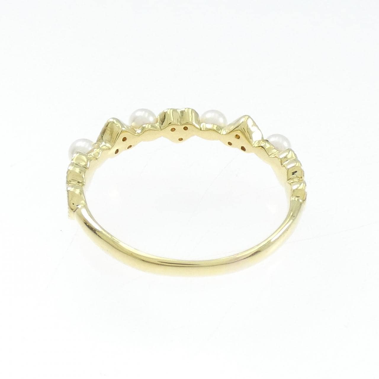 K18YG アコヤパール リング