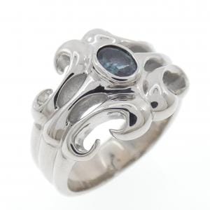 K18WG アレキサンドライト リング 0.285CT