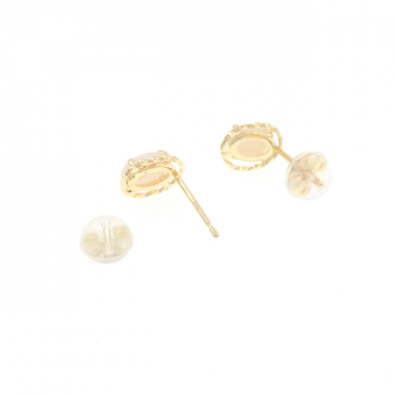 【新品】K18YG オパール ピアス