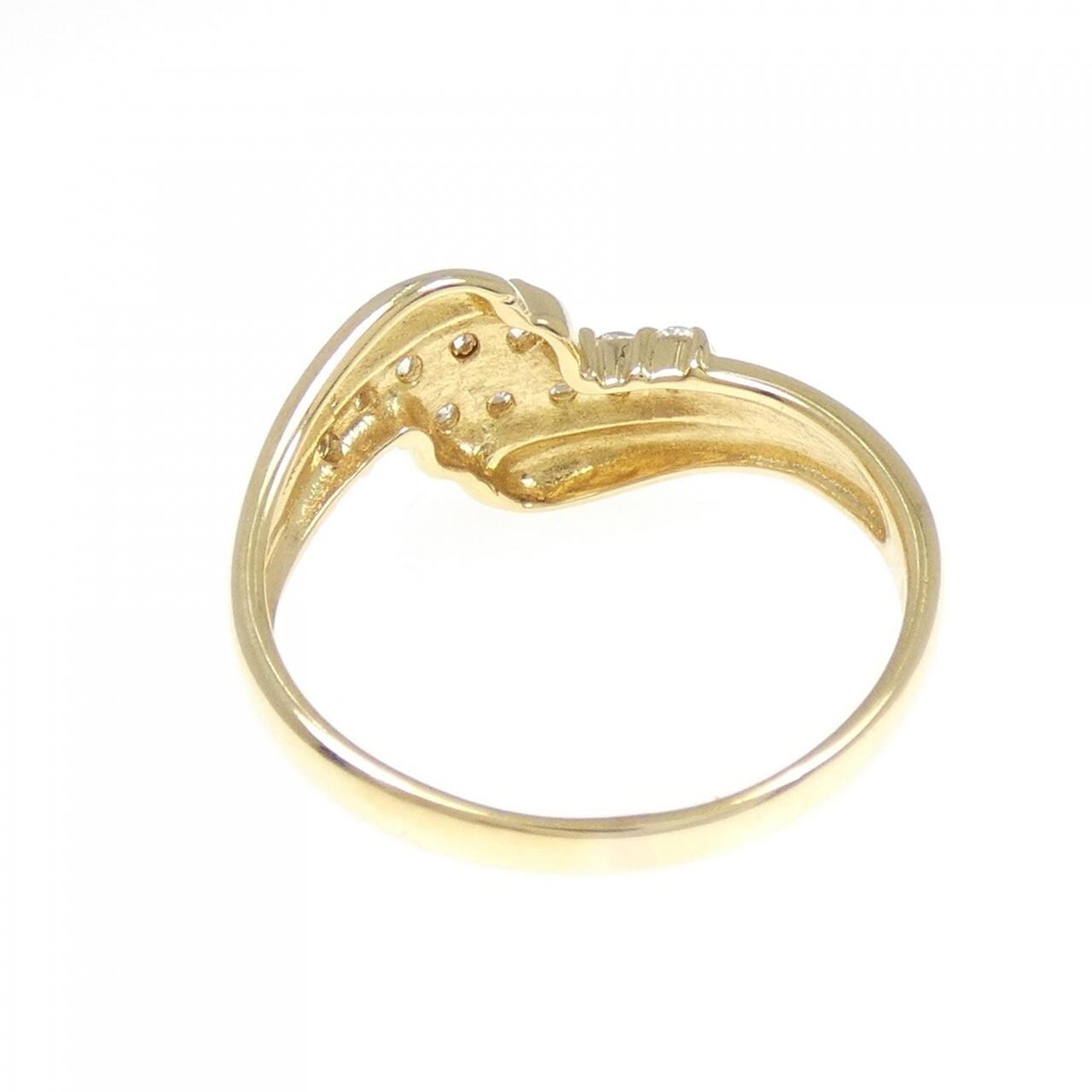 K18YG ダイヤモンド リング 0.30CT