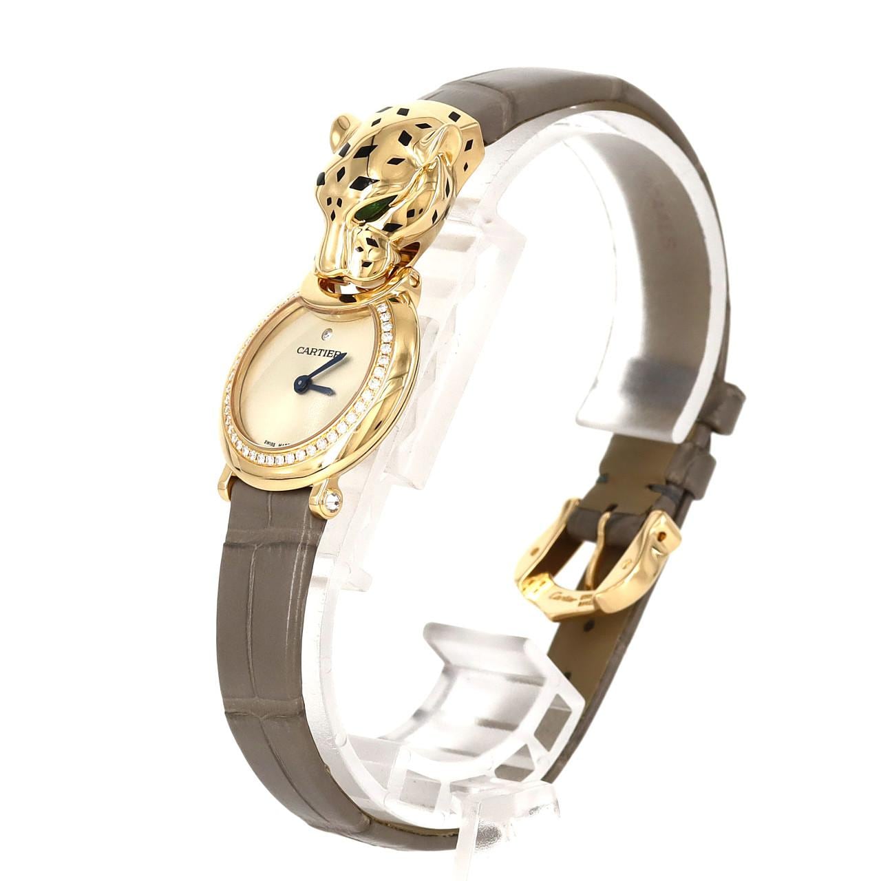 Cartier Panthere Jewelry Watch YG/D･1P HPI01297 YG Quartz