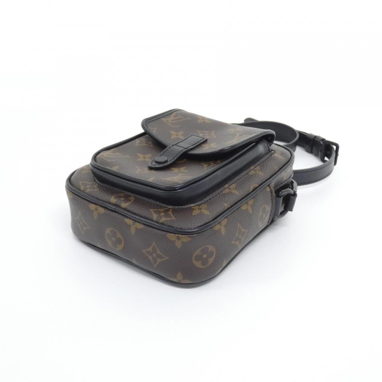 LOUIS VUITTON Monogram Macassar Christopher Wearable Wallet M69404 Shoulder Bag