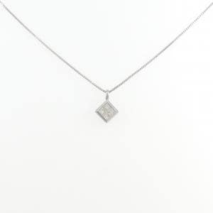 PT900/PT850 ダイヤモンド ネックレス 0.30CT