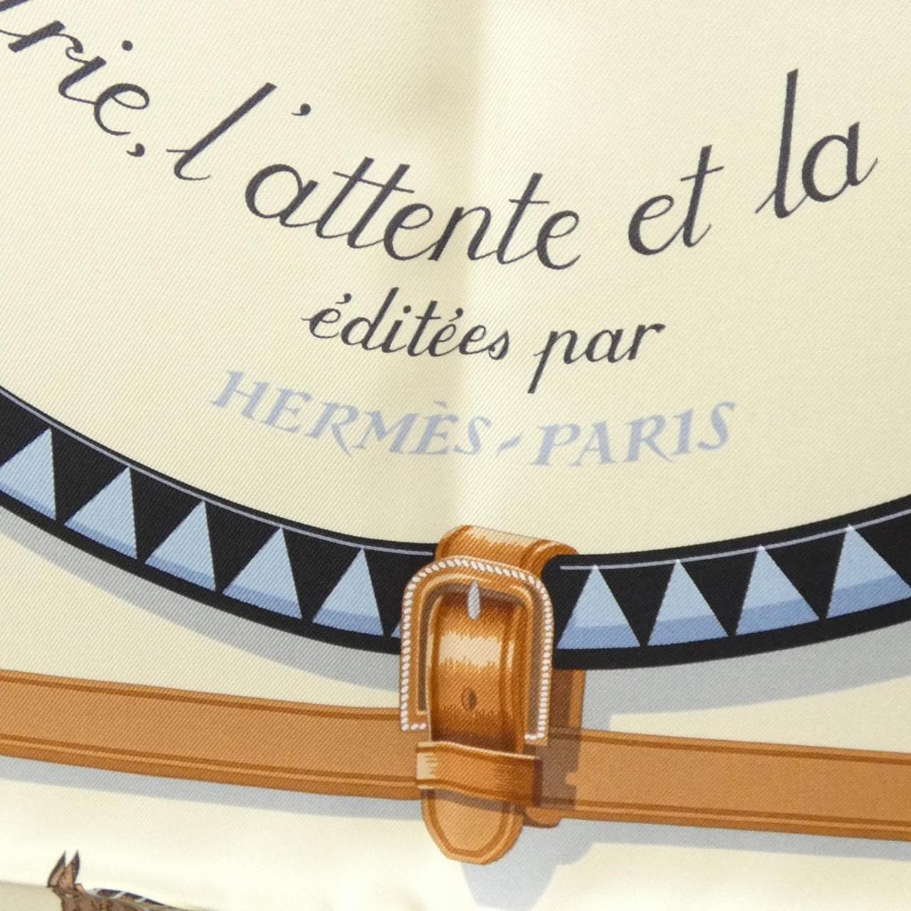 エルメス COUVERTURES ET TENUES DE JOUR カレ 001356S スカーフ