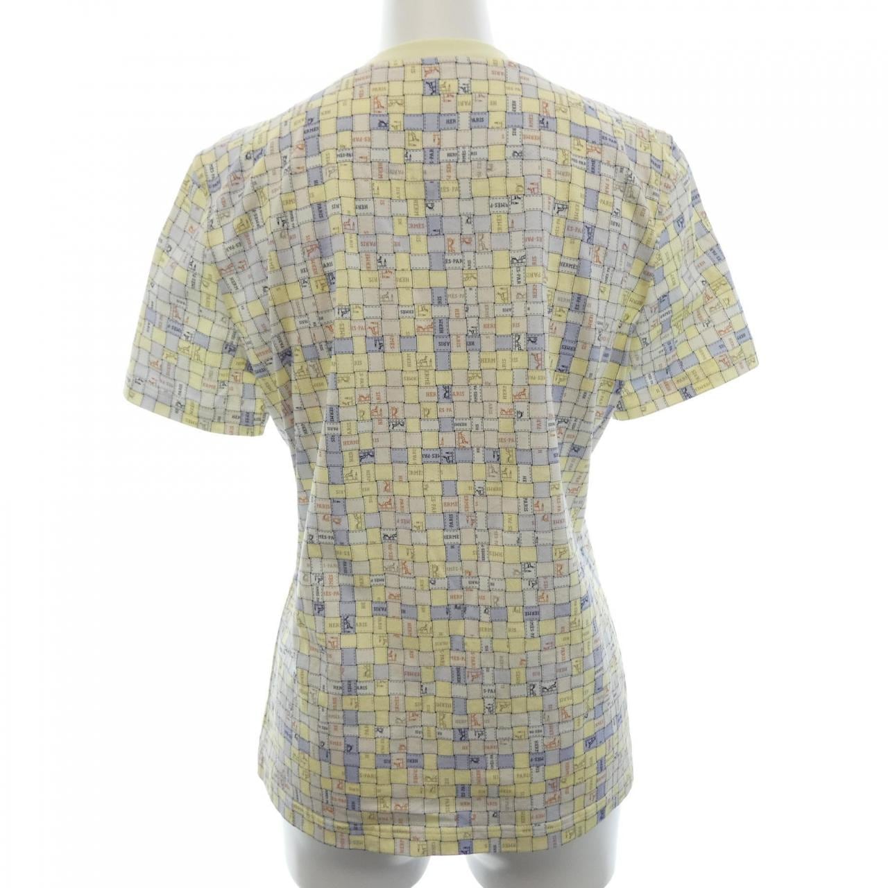 エルメス HERMES BOLDUC AU CARRE ボルデュックチェック 5E4645DK Tシャツ