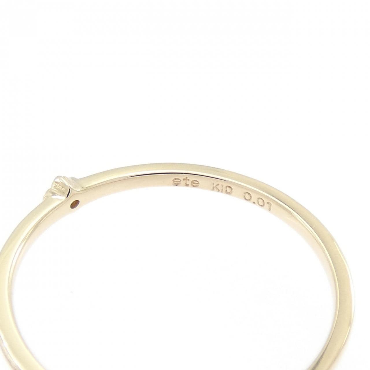 エテ ダイヤモンド リング 0.01CT