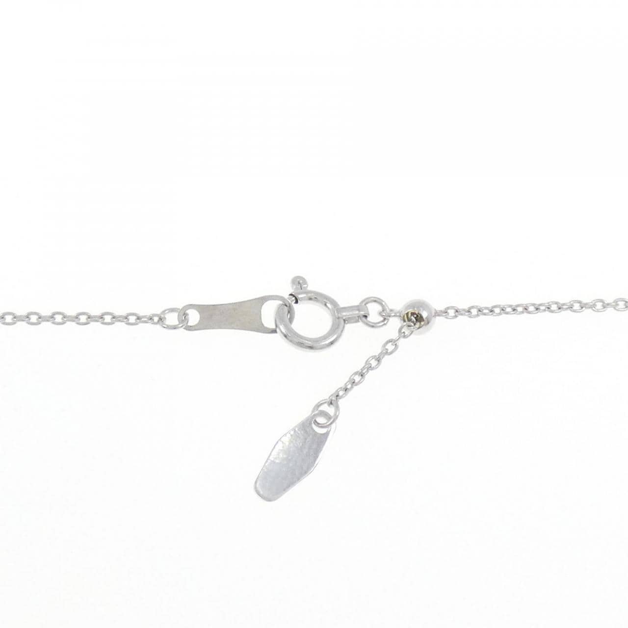 K18WG ダイヤモンド ネックレス 0.56CT