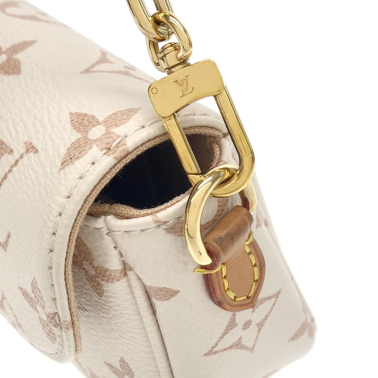 ルイヴィトン モノグラム デュンヌ ウォレット オン チェーン アイビー M83091 ショルダーバッグ