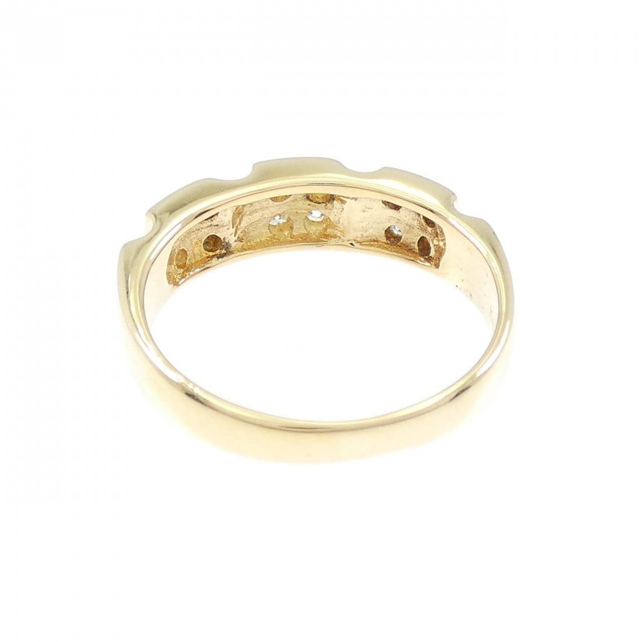 K18YG ダイヤモンド リング 0.19CT