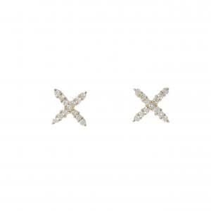 【リメイク】K18YG ダイヤモンド ピアス 0.20CT