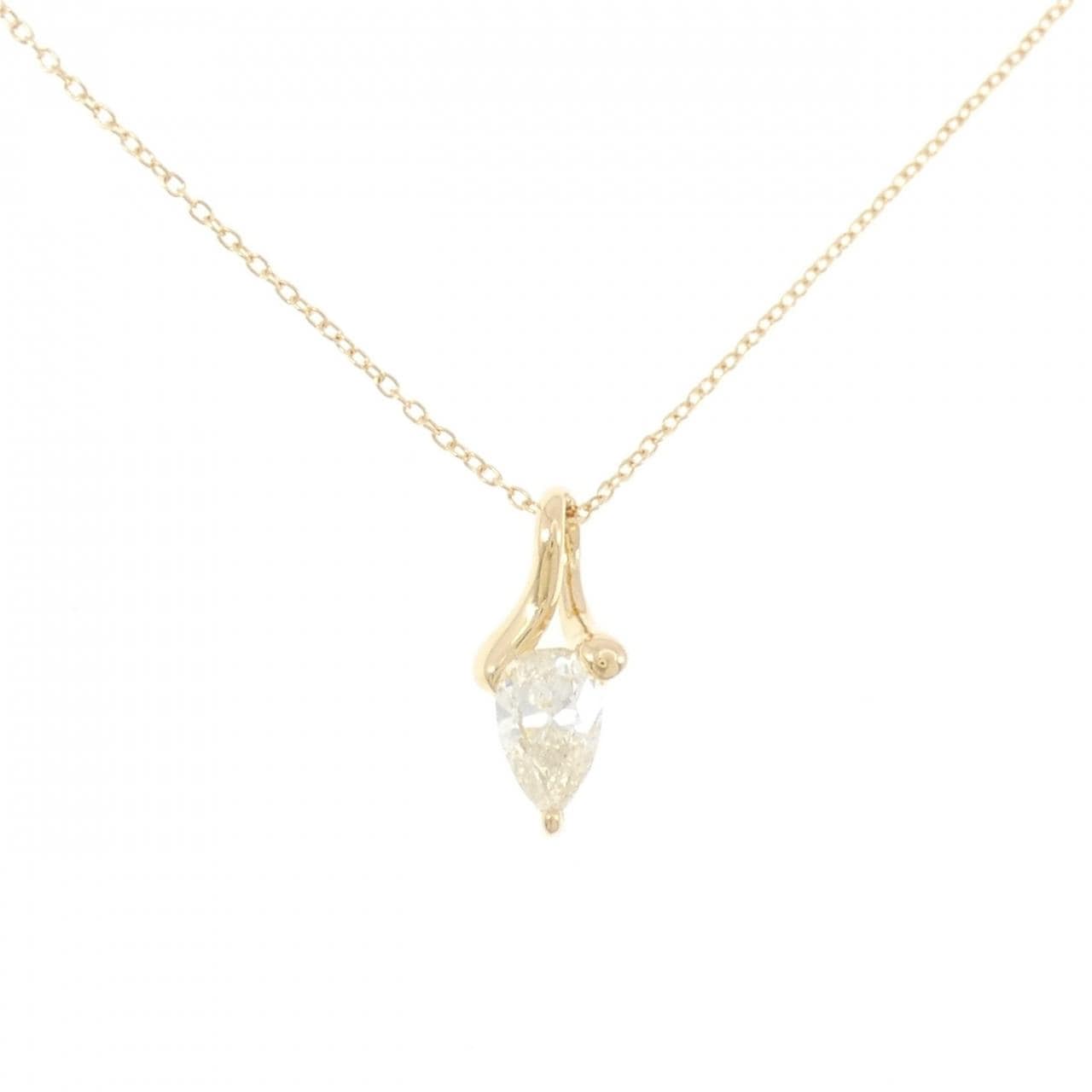 K18YG ダイヤモンド ネックレス 1.078CT