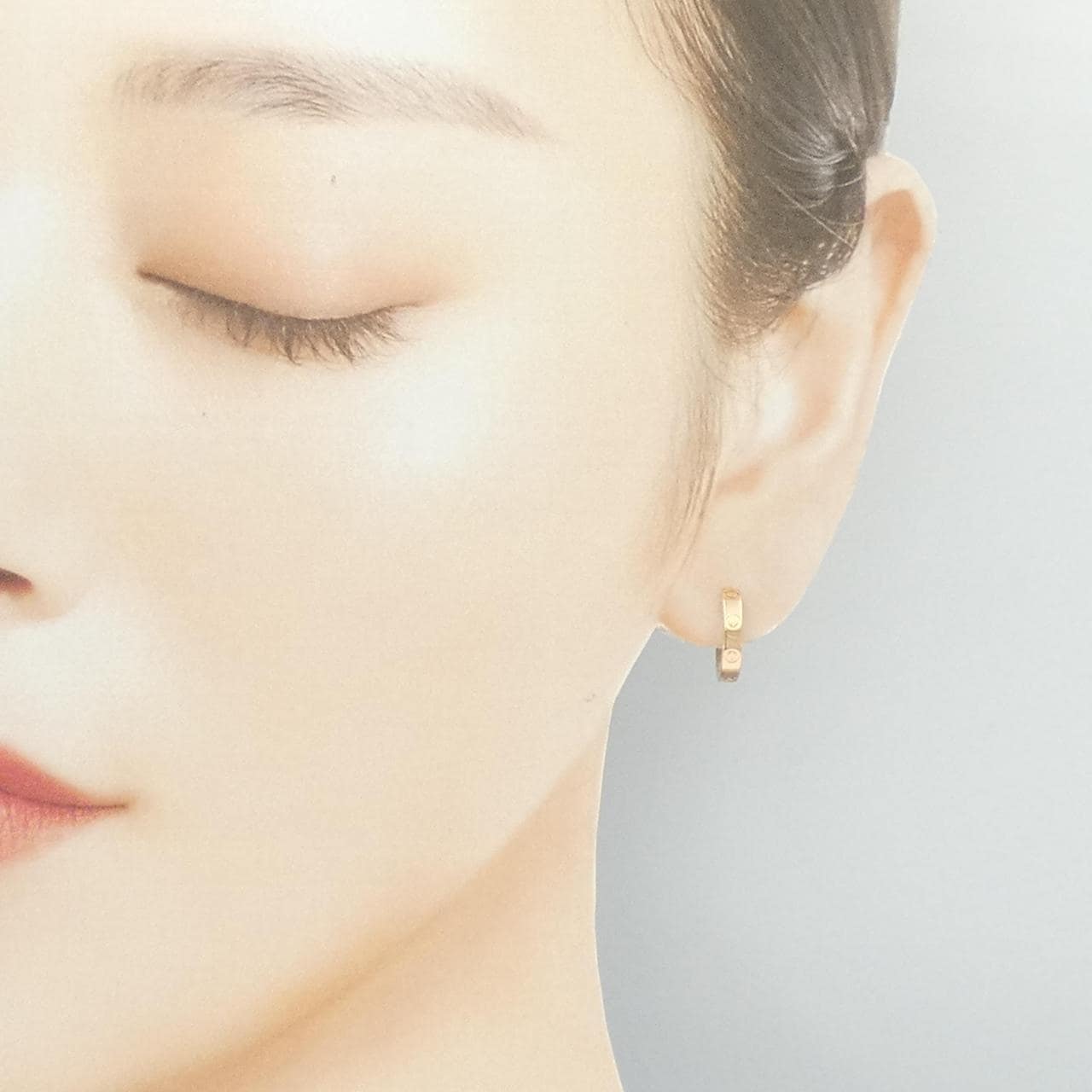 カルティエ ミニラブ ピアス