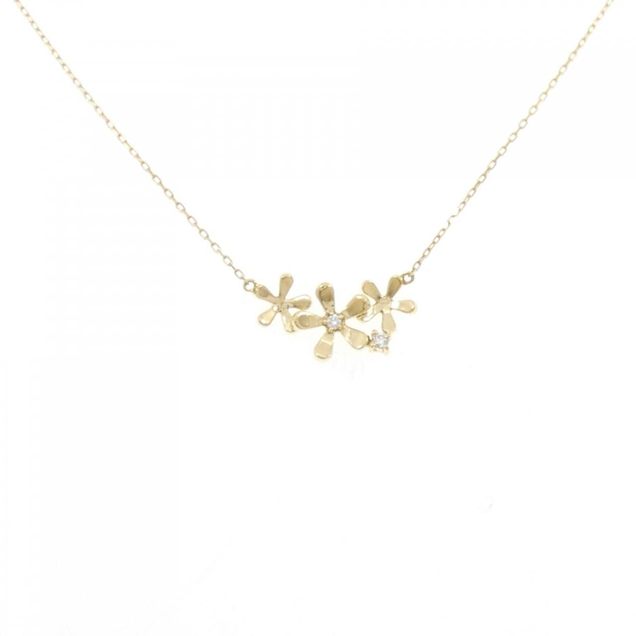 アーカー フルール ブリリアン ネックレス 0.02CT