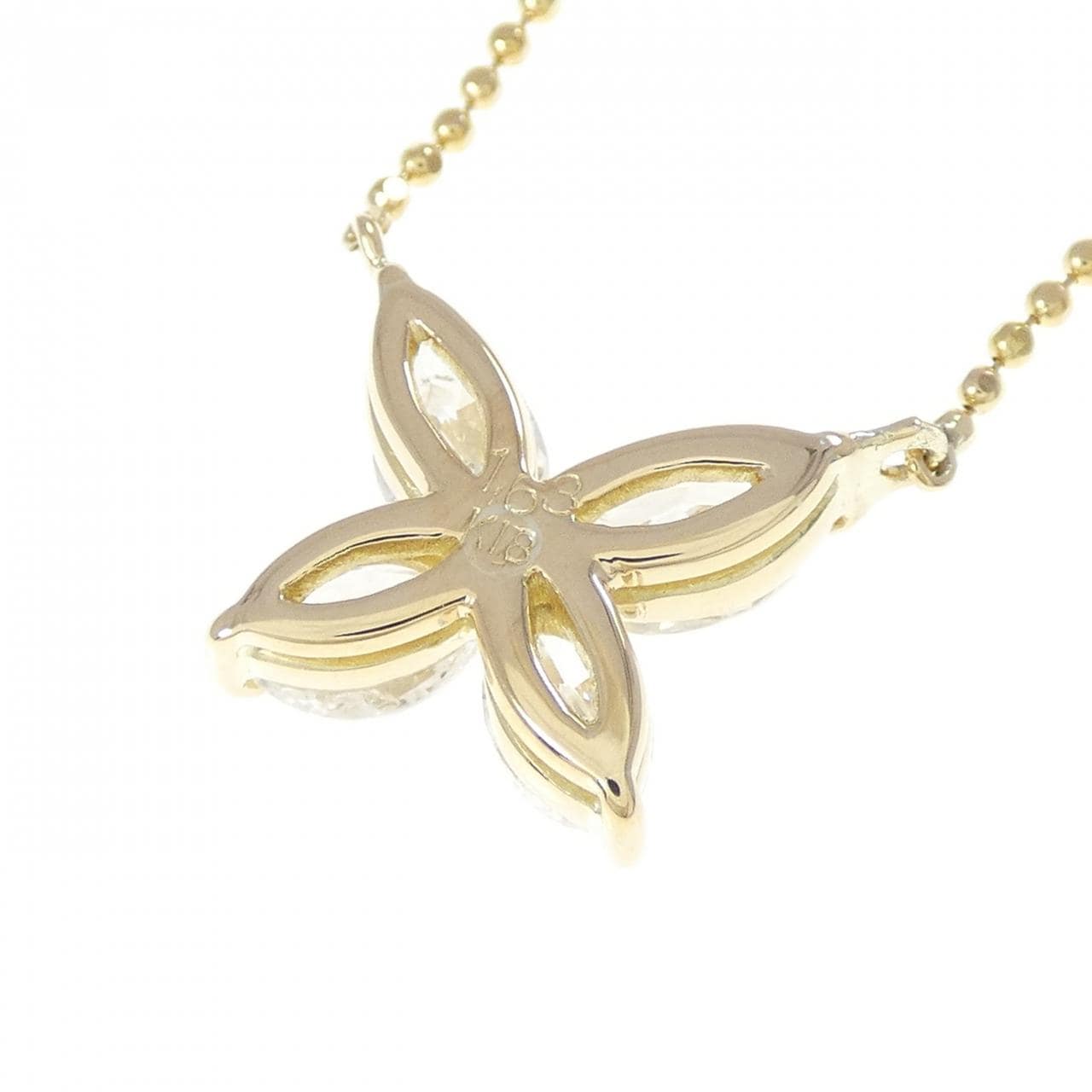 K18YG ダイヤモンド ネックレス 1.63CT