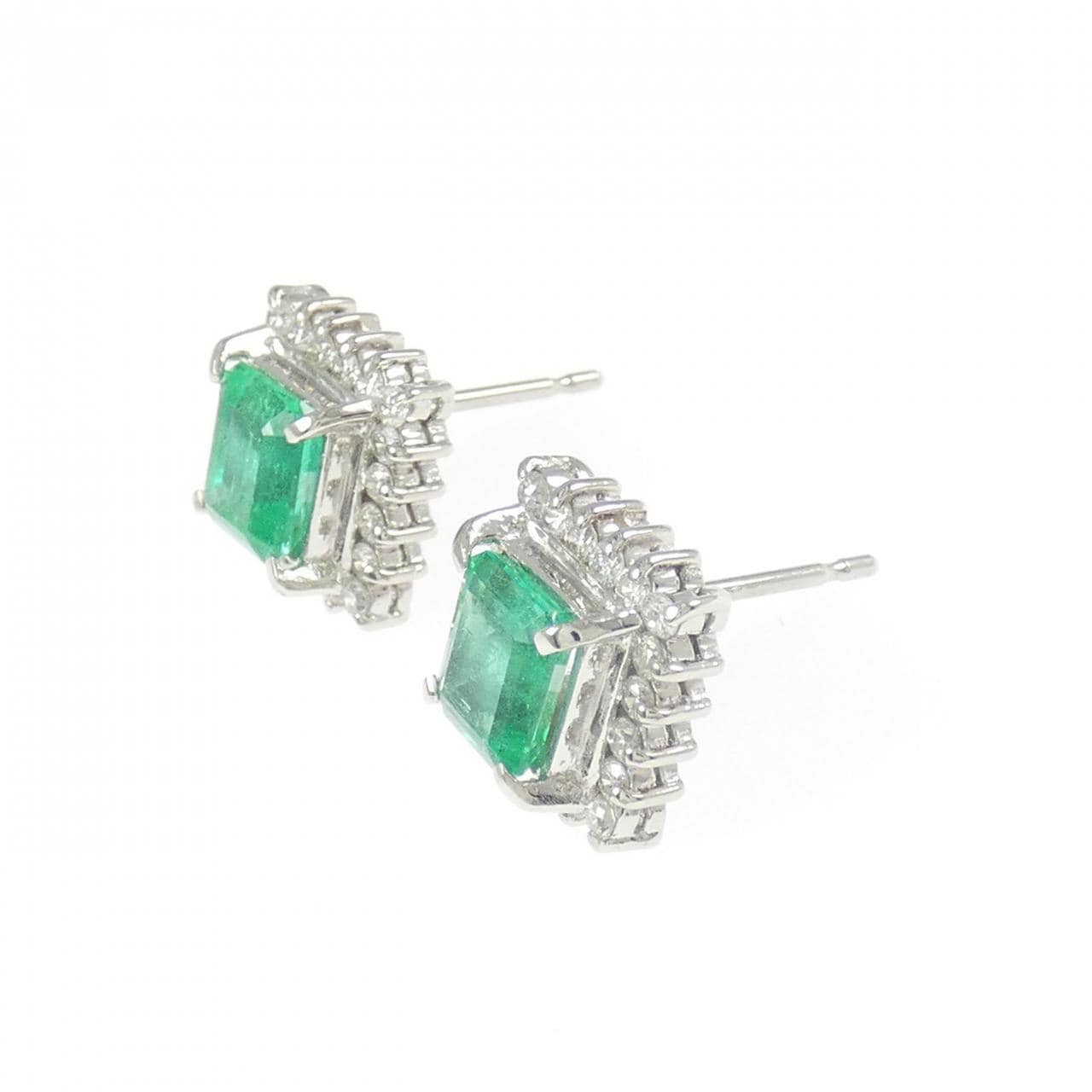 PT/PT900 エメラルド ピアス 1.62CT