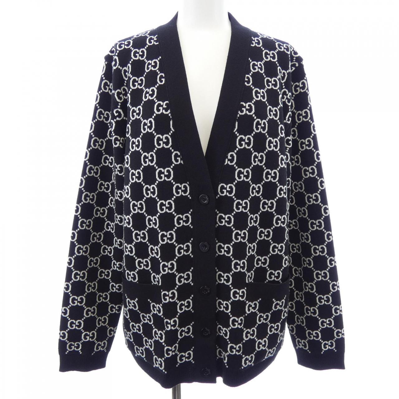 グッチ GUCCI GGウール　ジャカード　リバーシブル 798157 XKEJP カーディガン