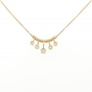 K18YG ダイヤモンド ネックレス 0.20CT