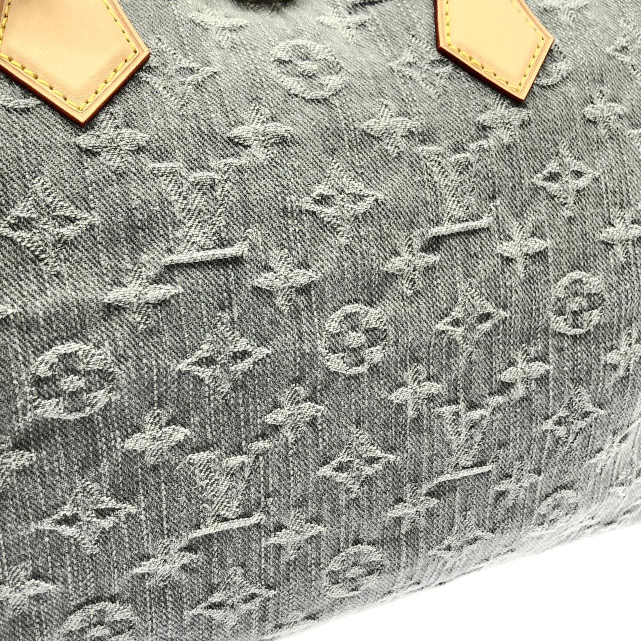 ルイヴィトン モノグラム デニム スピーディ ソフト 30cm M13344 ショルダーバッグ