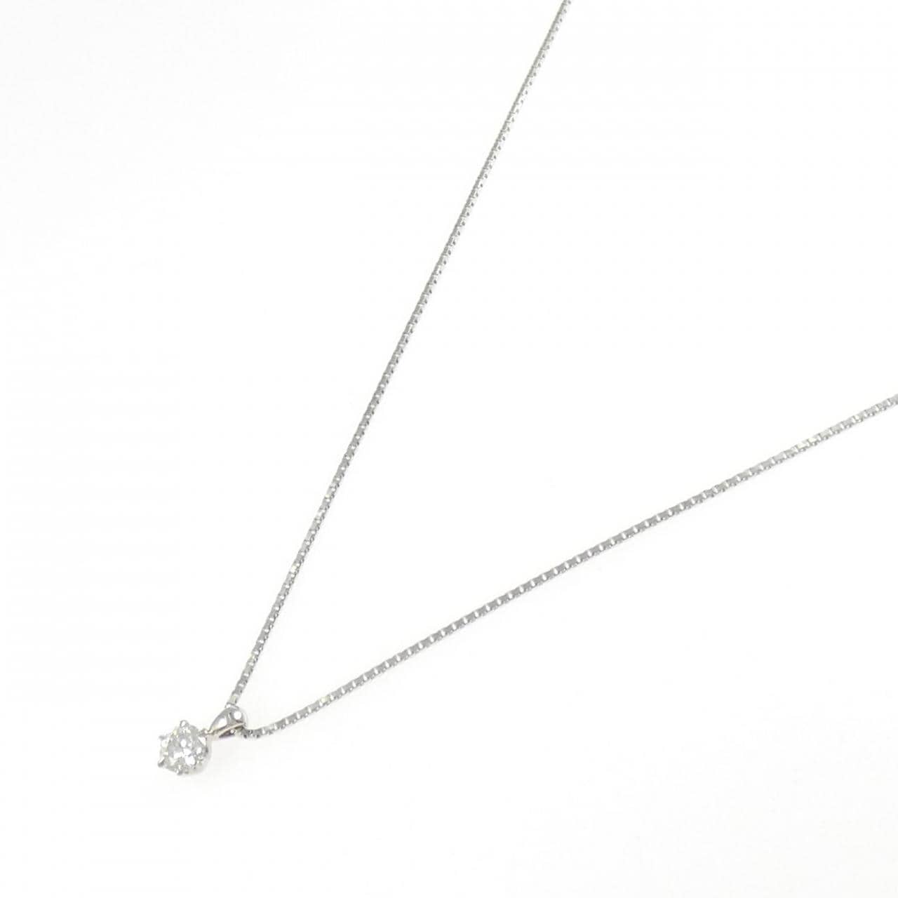 PT900/PT850 ダイヤモンド ネックレス 0.237CT