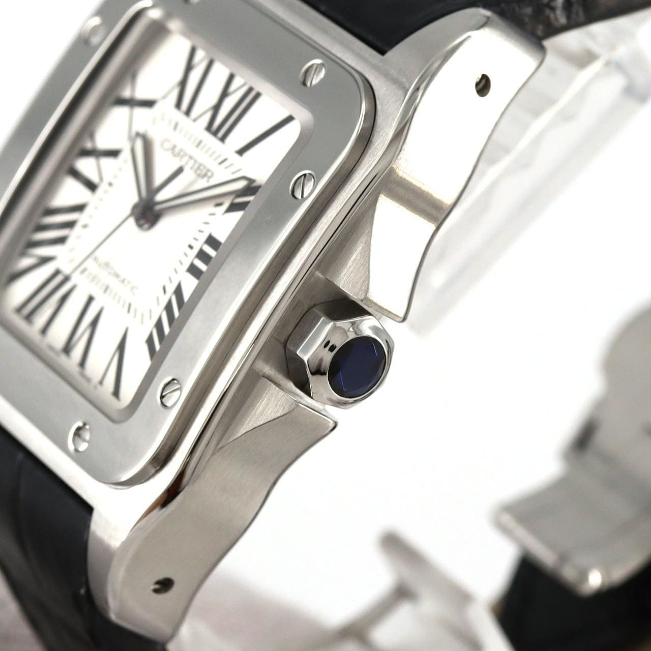 カルティエ サントス100 LM W20073X8 SS 自動巻