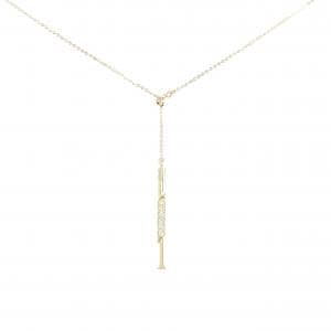 K18YG ダイヤモンド ネックレス 0.08CT