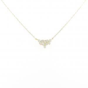K18YG ダイヤモンド ネックレス 0.30CT