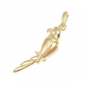 750スリーカラー バード ペンダント