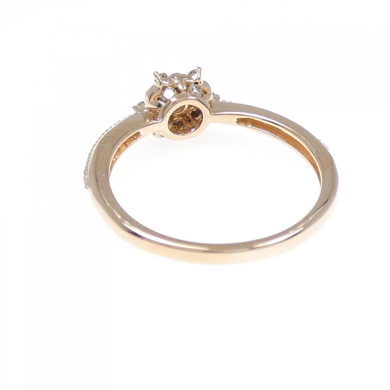 K18PG ダイヤモンド リング 0.32CT