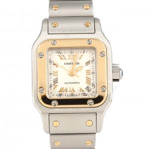 カルティエ サントスガルベSM コンビ W20045C4 SSxYG 自動巻