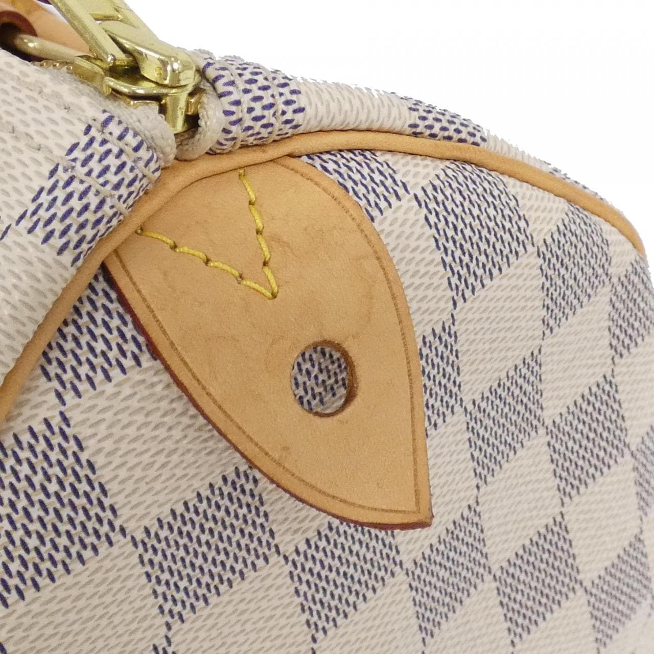 LOUIS VUITTON Damier Azure Speedy 30cm N41533 Boston Bag