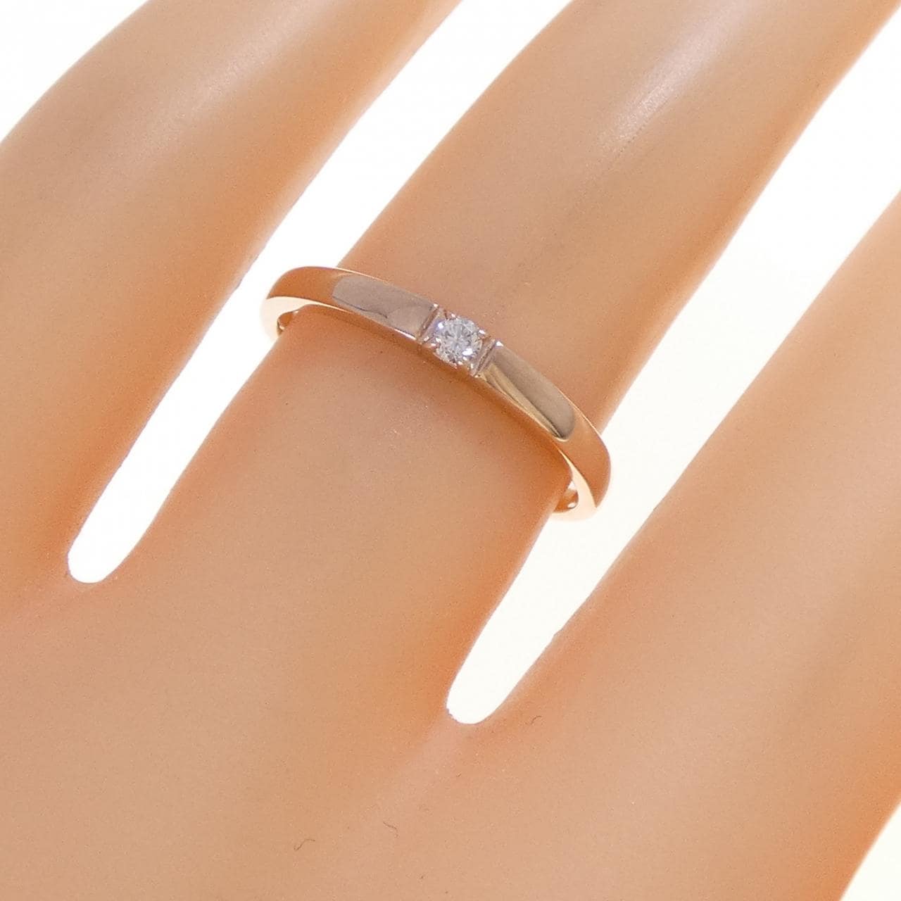 K10PG ダイヤモンド リング 0.05CT
